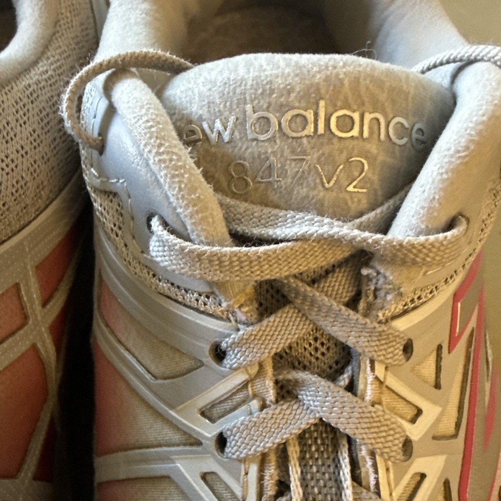 New Balance Women's 847v2 Walking Size 11 Athletic‎ Shoes Grey/Pink |WW847GR2| - Picture 8 of 15